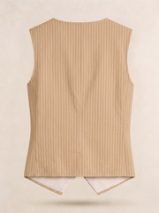 Yellow Cotton Waistcoat