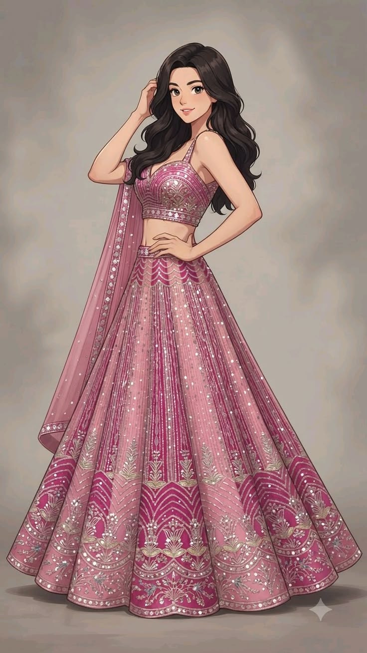 Engagement Lehenga