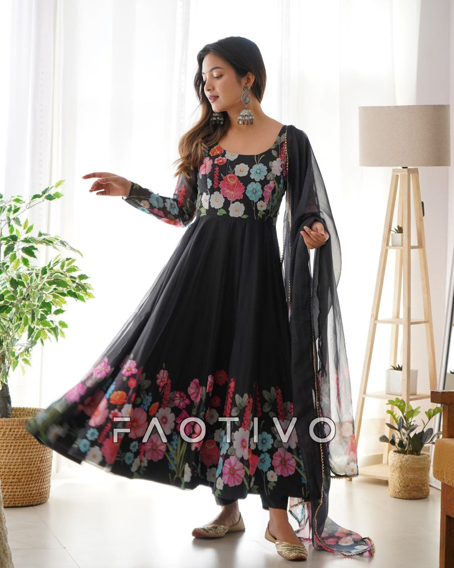 Women’s Anarkali Gown Set
