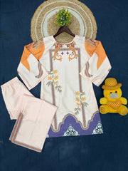 Rayon Printed Co Ord Set with Kurta and Pant
