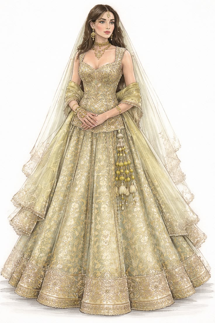 Bridesmaid Lehengas